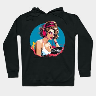 Beautiful dj Hoodie